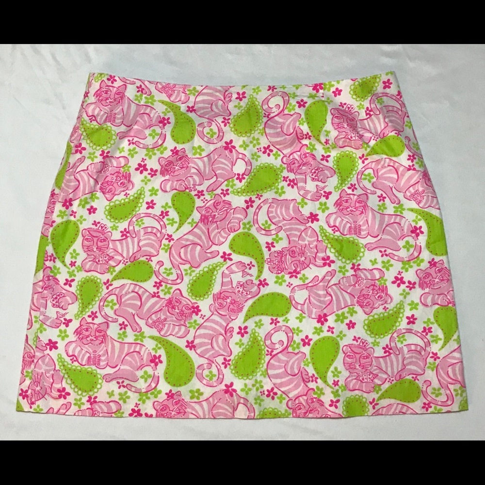 NWOT Lilly Pulitzer Sz 8P Skirt in “Black Jack”
